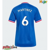 Camiseta Manchester United Lisandro Martinez #6 Visitante Equipación para mujer 2026-27 manga corta